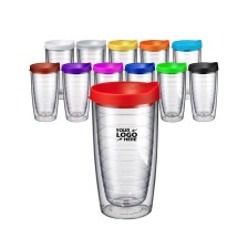 16 Oz. Classic Tumbler Cup w/Lid